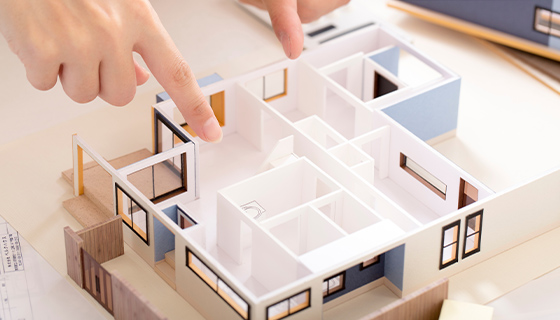 家の模型イメージ